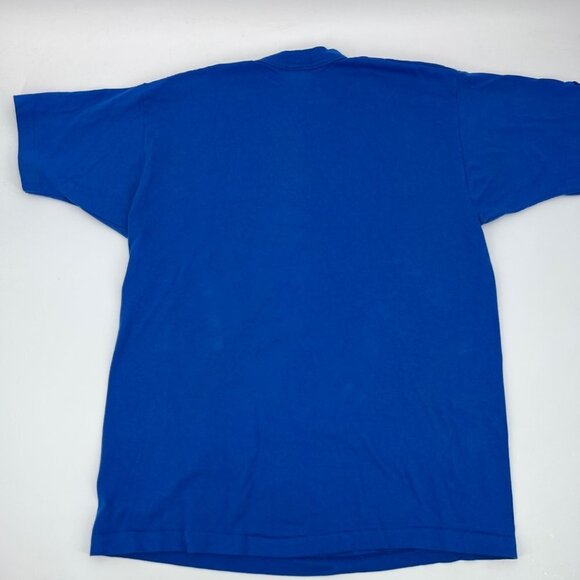 Vintage 80s 90s Winnie The Pooh Eeyore Tigger Piglet Blue‎ T-shirt Single Stitch - Picture 7 of 8